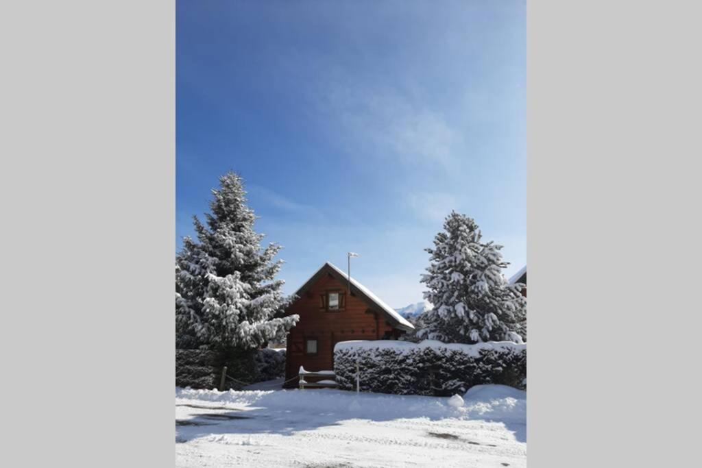 Maison De Bois Finlandaise Au Pied Des Pistes Bolquere Luaran gambar