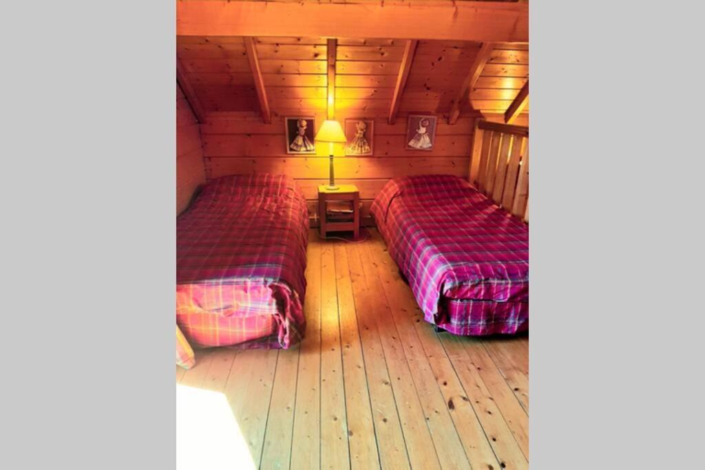 Maison De Bois Finlandaise Au Pied Des Pistes Bolquere Luaran gambar