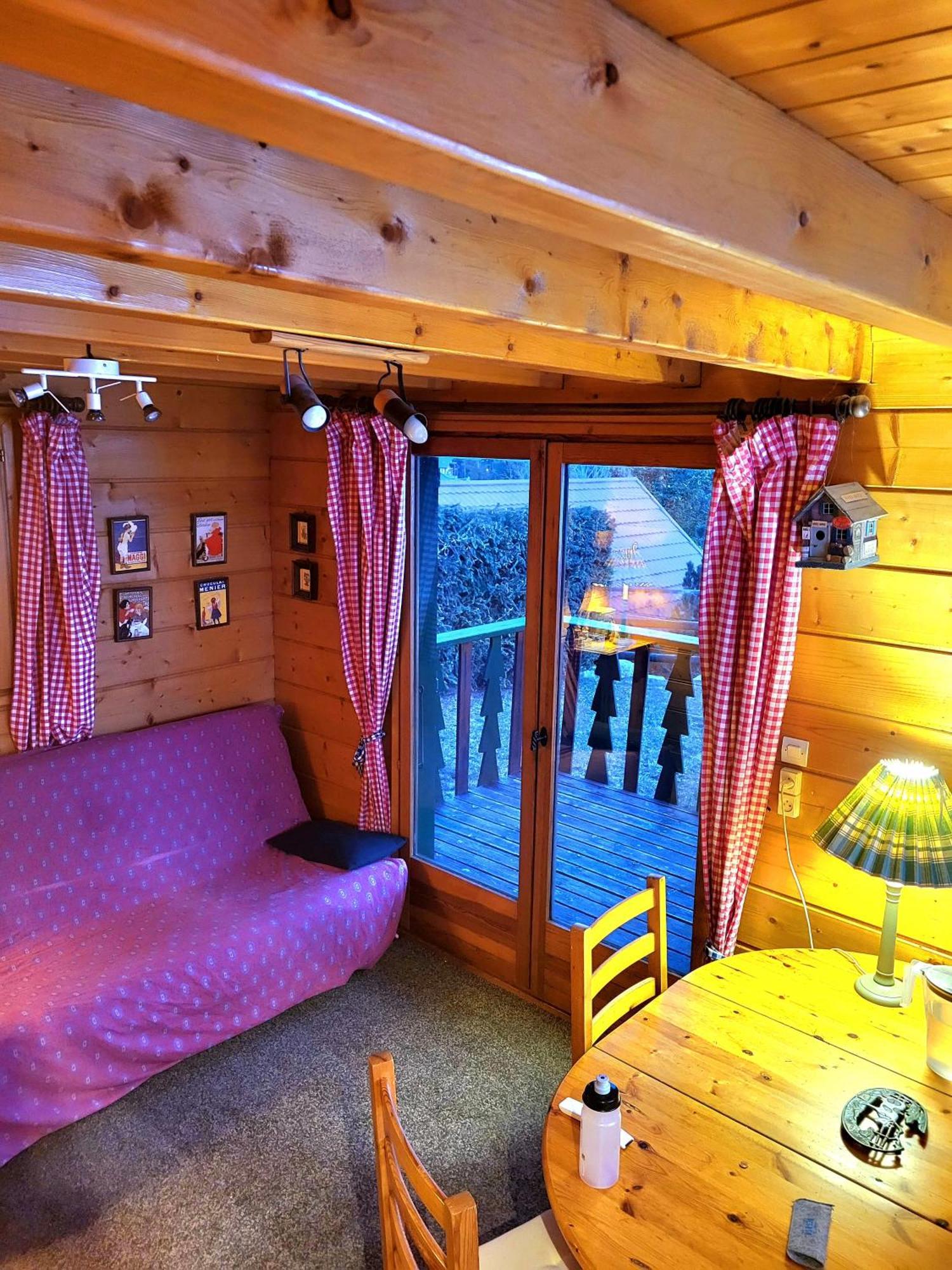 Maison De Bois Finlandaise Au Pied Des Pistes Bolquere Luaran gambar