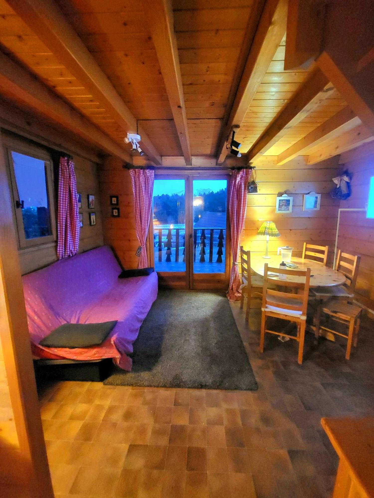 Maison De Bois Finlandaise Au Pied Des Pistes Bolquere Luaran gambar